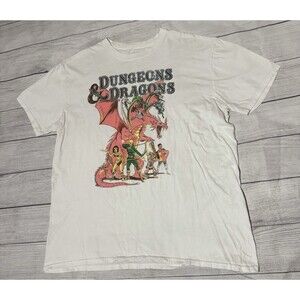 DUNGEONS & DRAGONS T Shirt Hank Animated Graphic Look Size Large WOTC Rare HTF